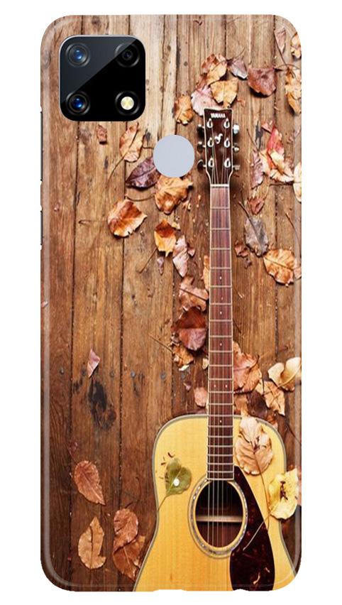 Guitar Mobile Back Case for Realme Narzo 20 (Design - 43) Guitar Case for Realme Narzo 20