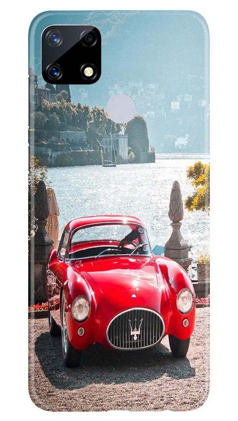 Vintage Car Mobile Back Case for Realme Narzo 20 (Design - 51) Vintage Car Case for Realme Narzo 20