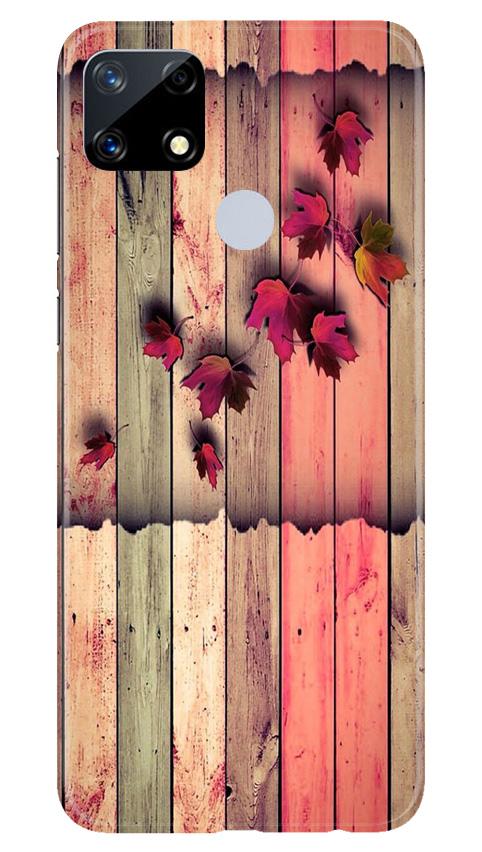 Wooden look2 Mobile Back Case for Realme Narzo 20 (Design - 56) Wooden look2 Case for Realme Narzo 20