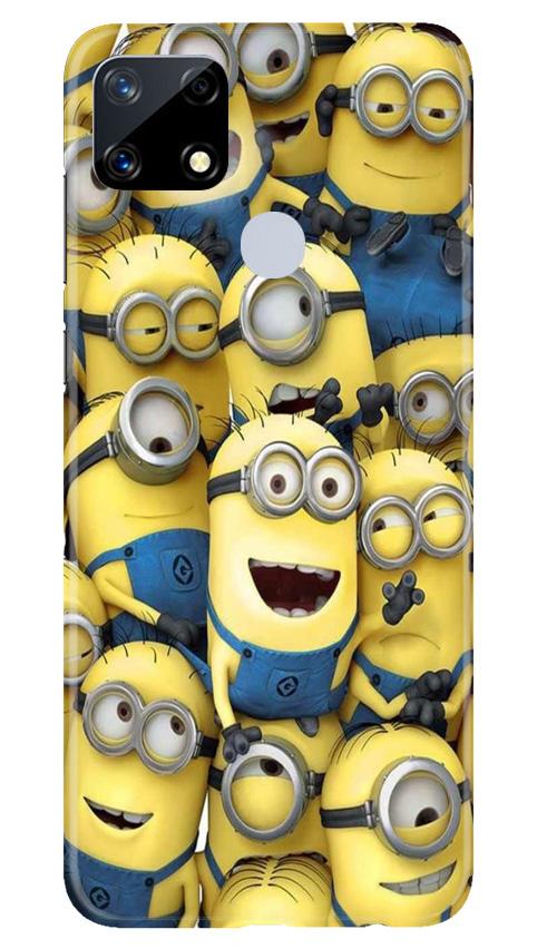 Minions Mobile Back Case for Realme Narzo 20 (Design - 127) Minions Case for Realme Narzo 20 (Design - 127)
