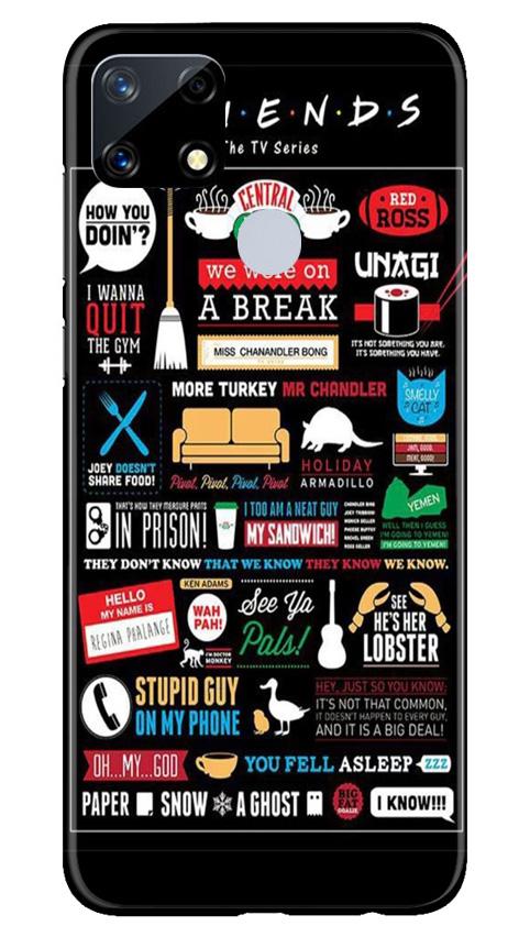 Friends Mobile Back Case for Realme Narzo 20 (Design - 145) Friends Case for Realme Narzo 20 (Design - 145)