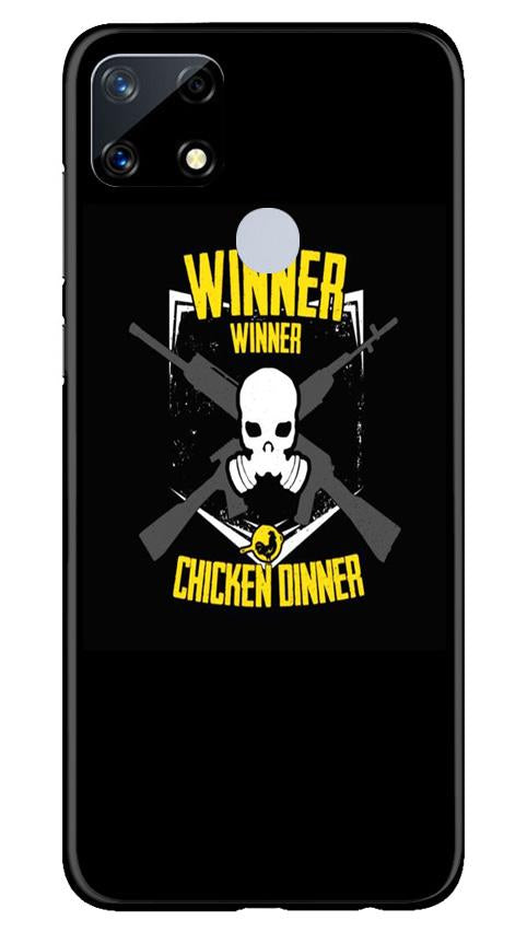 Winner Winner Chicken Dinner Mobile Back Case for Realme Narzo 20 (Design - 178) Winner Winner Chicken Dinner Case for Realme Narzo 20 (Design - 178)