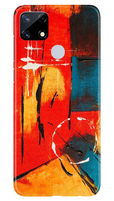 Modern Art Mobile Back Case for Realme Narzo 20 (Design - 239) Modern Art Case for Realme Narzo 20 (Design No. 239)