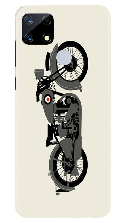 MotorCycle Mobile Back Case for Realme Narzo 20 (Design - 259) MotorCycle Case for Realme Narzo 20 (Design No. 259)