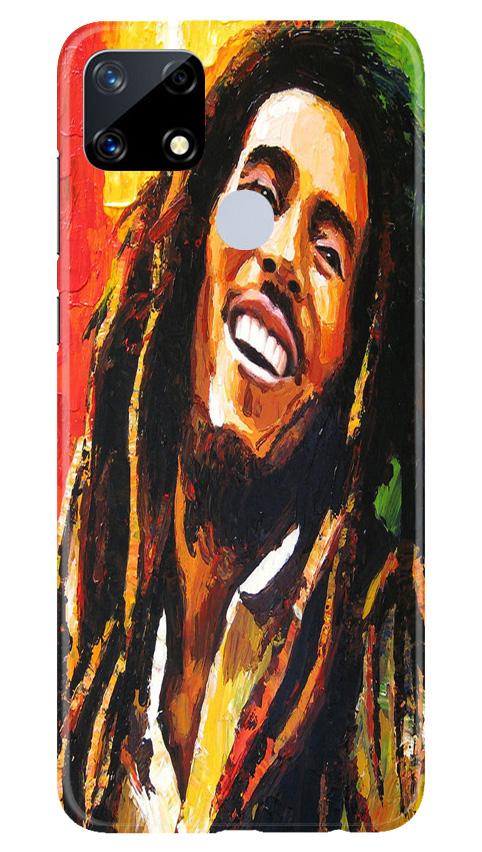 Bob marley Mobile Back Case for Realme Narzo 20 (Design - 295) Bob marley Case for Realme Narzo 20 (Design No. 295)