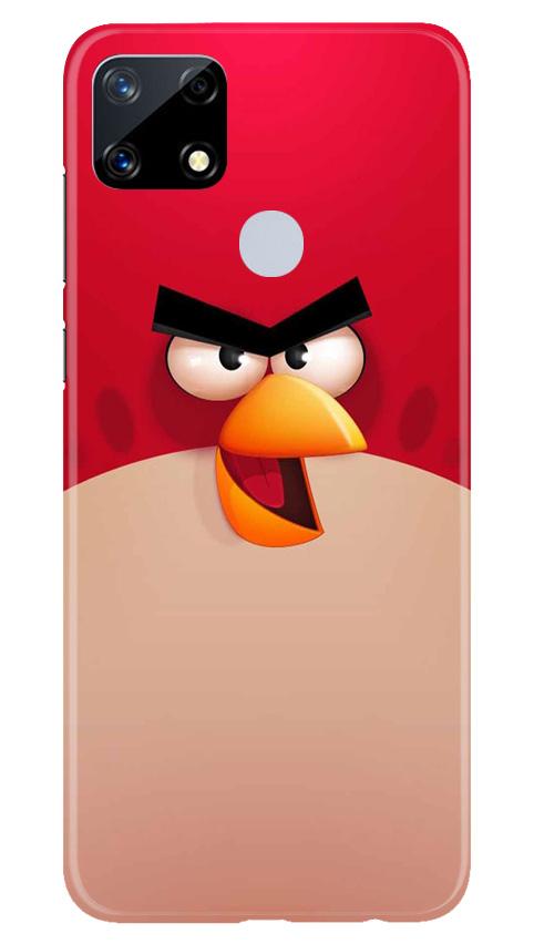 Angry Bird Red Mobile Back Case for Realme Narzo 20 (Design - 325) Angry Bird Red Mobile Back Case for Realme Narzo 20 (Design - 325)