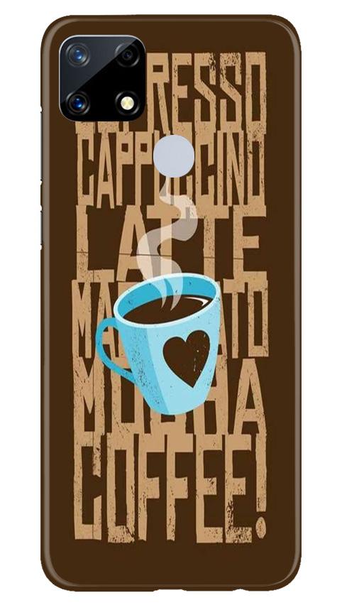 Love Coffee Mobile Back Case for Realme Narzo 20 (Design - 351) Love Coffee Mobile Back Case for Realme Narzo 20 (Design - 351)