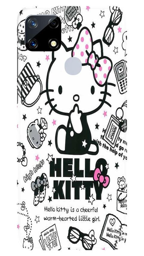 Hello Kitty Mobile Back Case for Realme Narzo 20 (Design - 361) Hello Kitty Mobile Back Case for Realme Narzo 20 (Design - 361)