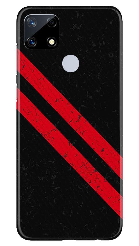 Black Red Pattern Mobile Back Case for Realme Narzo 20 (Design - 373) Black Red Pattern Mobile Back Case for Realme Narzo 20 (Design - 373)