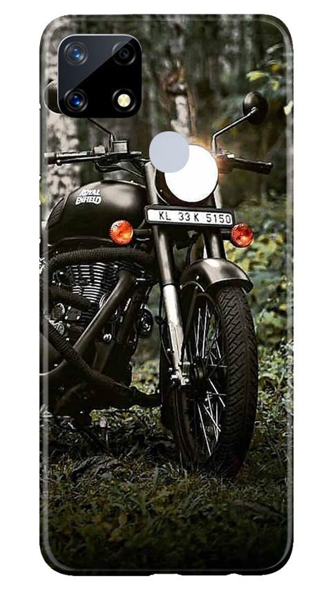 Royal Enfield Mobile Back Case for Realme Narzo 20 (Design - 384)