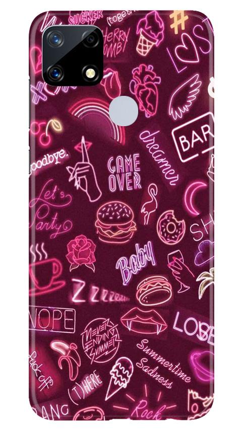 Party Theme Mobile Back Case for Realme Narzo 20 (Design - 392) Party Theme Mobile Back Case for Realme Narzo 20 (Design - 392)