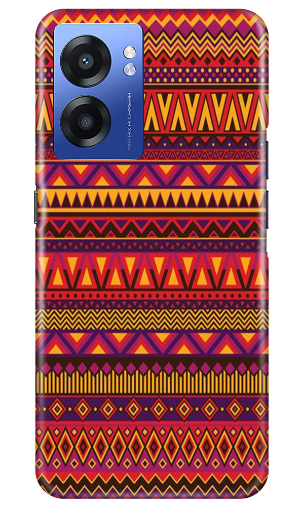 Zigzag line pattern2 Mobile Back Case for Realme Narzo 50 5G (Design - 10) Zigzag line pattern2 Case for Realme Narzo 50 5G