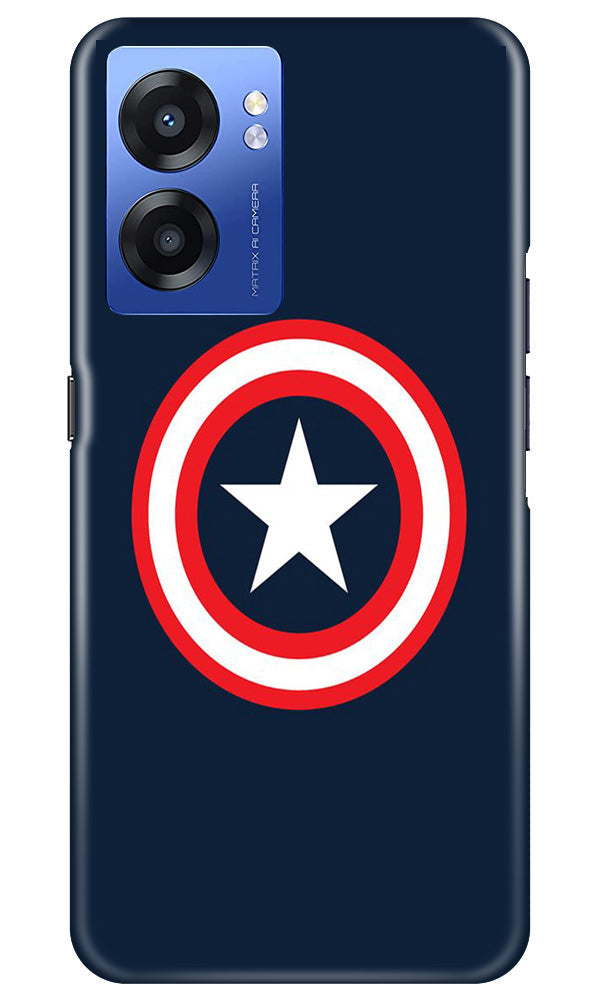 Captain America Mobile Back Case for Realme Narzo 50 5G (Design - 42) Captain America Case for Realme Narzo 50 5G