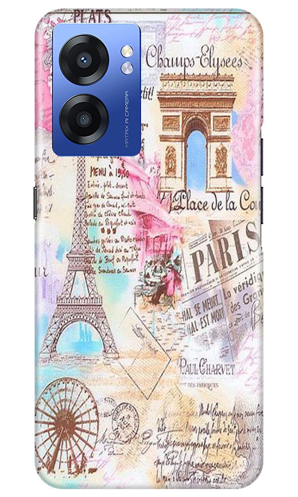 Paris Eiftel Tower Mobile Back Case for Realme Narzo 50 5G (Design - 54) Paris Eiftel Tower Case for Realme Narzo 50 5G