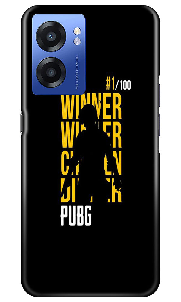 Pubg Winner Winner Mobile Back Case for Realme Narzo 50 5G (Design - 146) Pubg Winner Winner Case for Realme Narzo 50 5G (Design - 146)