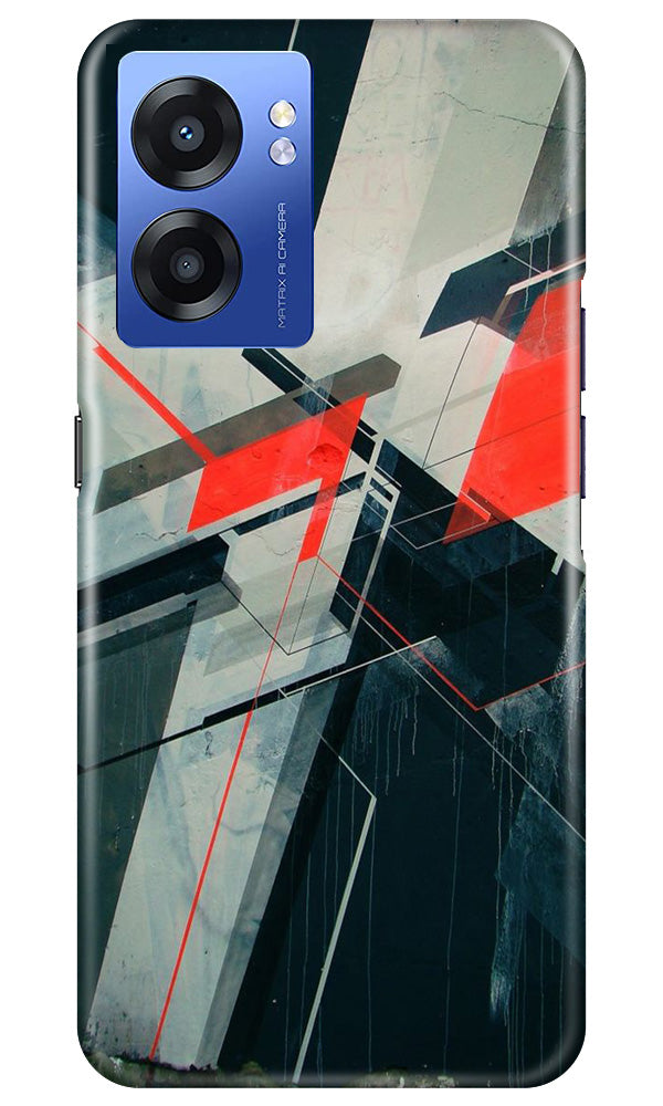 Modern Art Mobile Back Case for Realme Narzo 50 5G (Design - 199) Modern Art Case for Realme Narzo 50 5G (Design No. 199)