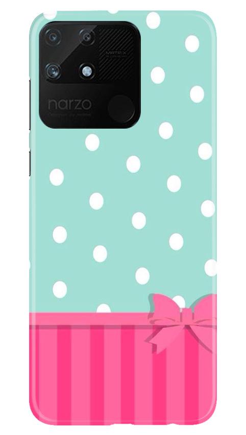 Gift Wrap Mobile Back Case for Realme Narzo 50A (Design - 30) Gift Wrap Case for Realme Narzo 50A