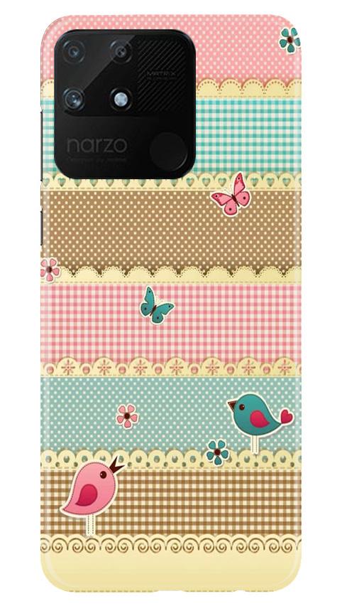 Gift paper Mobile Back Case for Realme Narzo 50A (Design - 38) Gift paper Case for Realme Narzo 50A