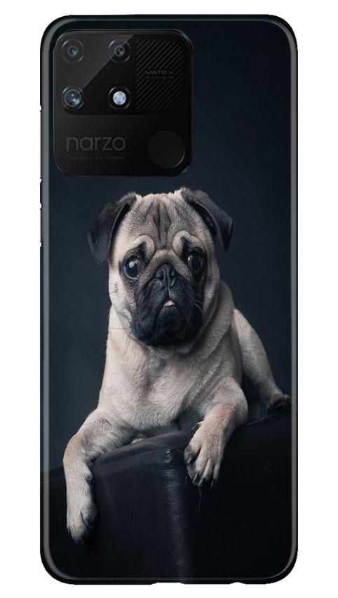little Puppy Mobile Back Case for Realme Narzo 50A (Design - 68) little Puppy Case for Realme Narzo 50A