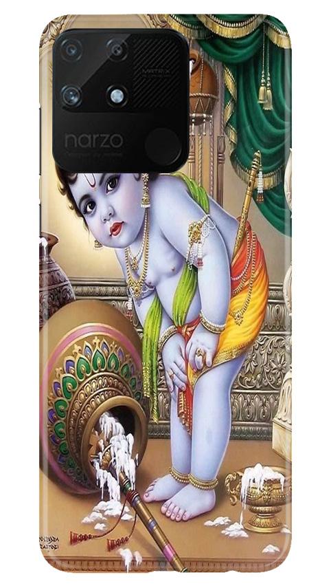 Bal Gopal2 Mobile Back Case for Realme Narzo 50A (Design - 85) Bal Gopal2 Case for Realme Narzo 50A