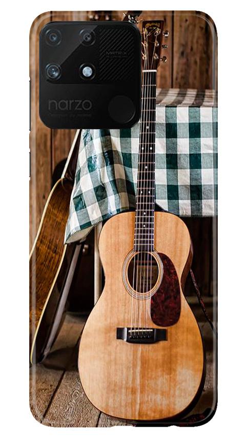 Guitar2 Mobile Back Case for Realme Narzo 50A (Design - 87) Guitar2 Case for Realme Narzo 50A