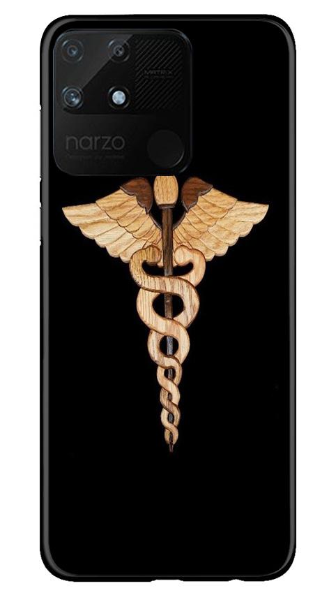 Doctor Logo Mobile Back Case for Realme Narzo 50A (Design - 134) Doctor Logo Case for Realme Narzo 50A (Design - 134)