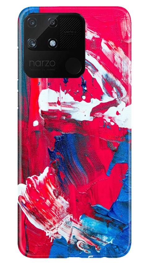 Modern Art Mobile Back Case for Realme Narzo 50A (Design - 228) Modern Art Case for Realme Narzo 50A (Design No. 228)