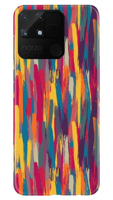 Modern Art Mobile Back Case for Realme Narzo 50A (Design - 242) Modern Art Case for Realme Narzo 50A (Design No. 242)