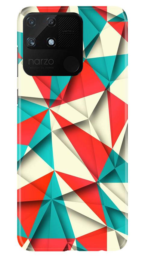 Modern Art Mobile Back Case for Realme Narzo 50A (Design - 271) Modern Art Case for Realme Narzo 50A (Design No. 271)