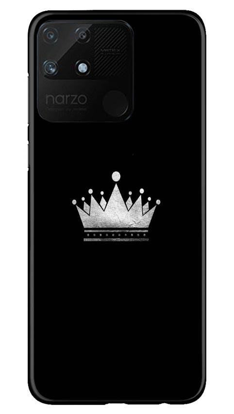 King Mobile Back Case for Realme Narzo 50A (Design - 280) King Case for Realme Narzo 50A (Design No. 280)