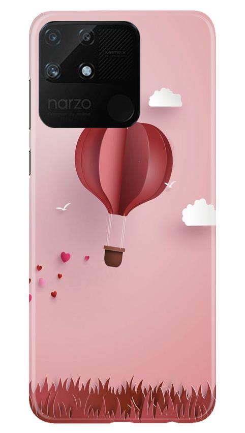 Parachute Mobile Back Case for Realme Narzo 50A (Design - 286) Parachute Case for Realme Narzo 50A (Design No. 286)