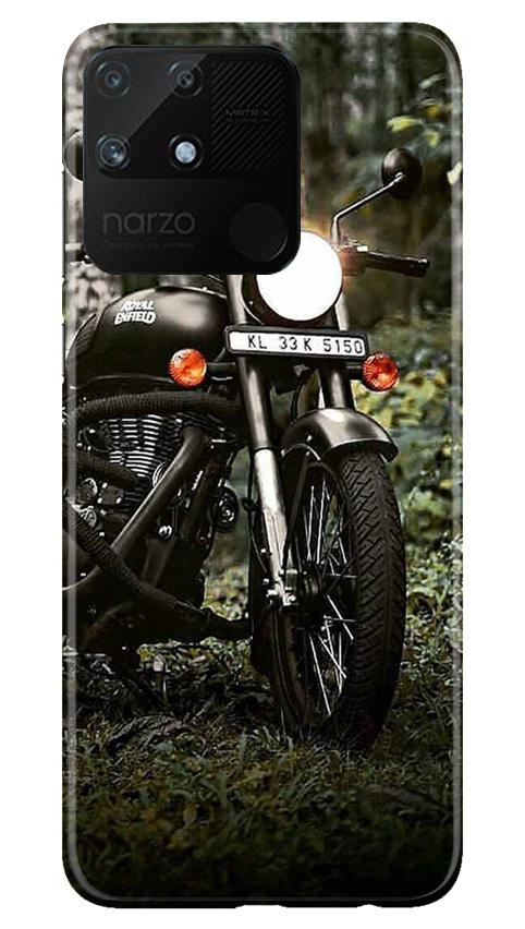 Royal Enfield Mobile Back Case for Realme Narzo 50A (Design - 384) Royal Enfield Mobile Back Case for Realme Narzo 50A (Design - 384)