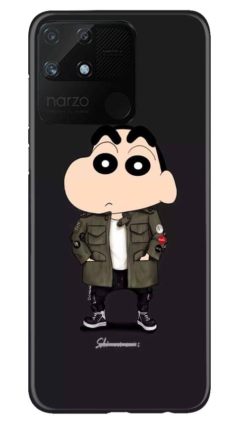 Shin Chan Mobile Back Case for Realme Narzo 50A (Design - 391) Shin Chan Mobile Back Case for Realme Narzo 50A (Design - 391)