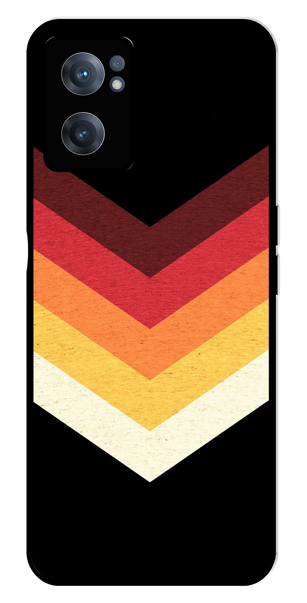 MultiColor Arrow Metal Mobile Case for OnePlus Nord CE 2 5G MultiColor Arrow Metal Mobile Case for OnePlus Nord CE 2 5G