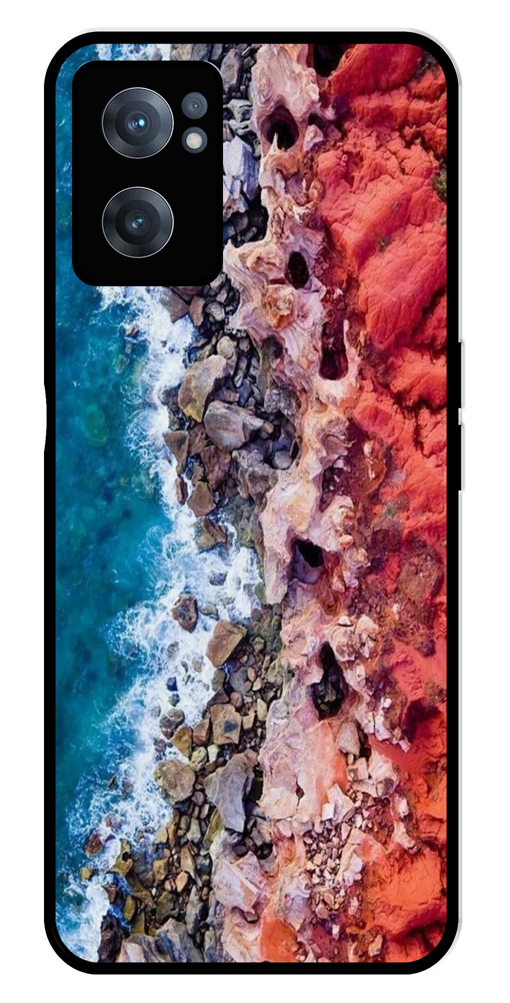 Sea Shore Metal Mobile Case for OnePlus Nord CE 2 5G Sea Shore Metal Mobile Case for OnePlus Nord CE 2 5G
