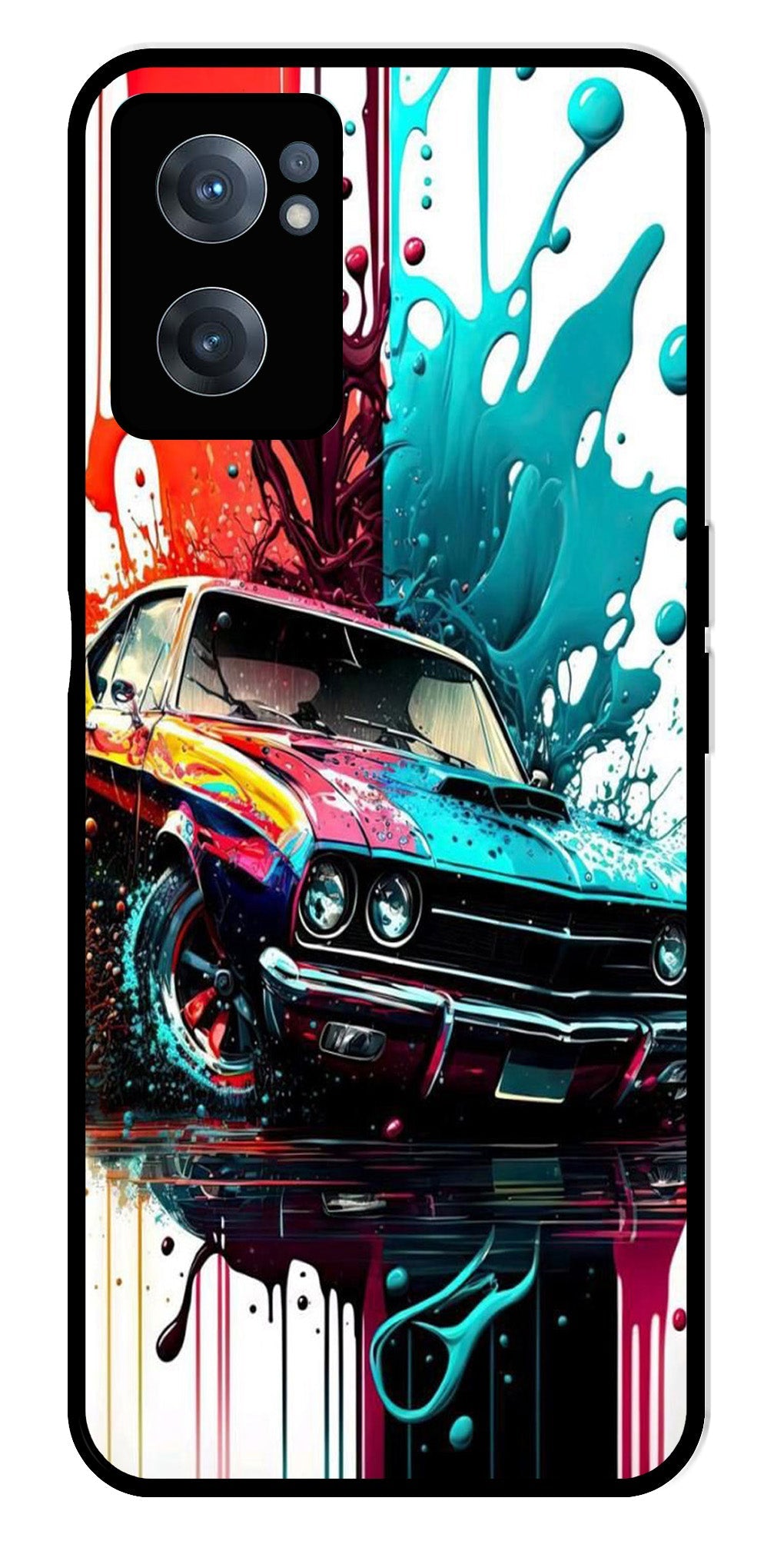 Vintage Car Metal Mobile Case for OnePlus Nord CE 2 5G Vintage Car Metal Mobile Case for OnePlus Nord CE 2 5G