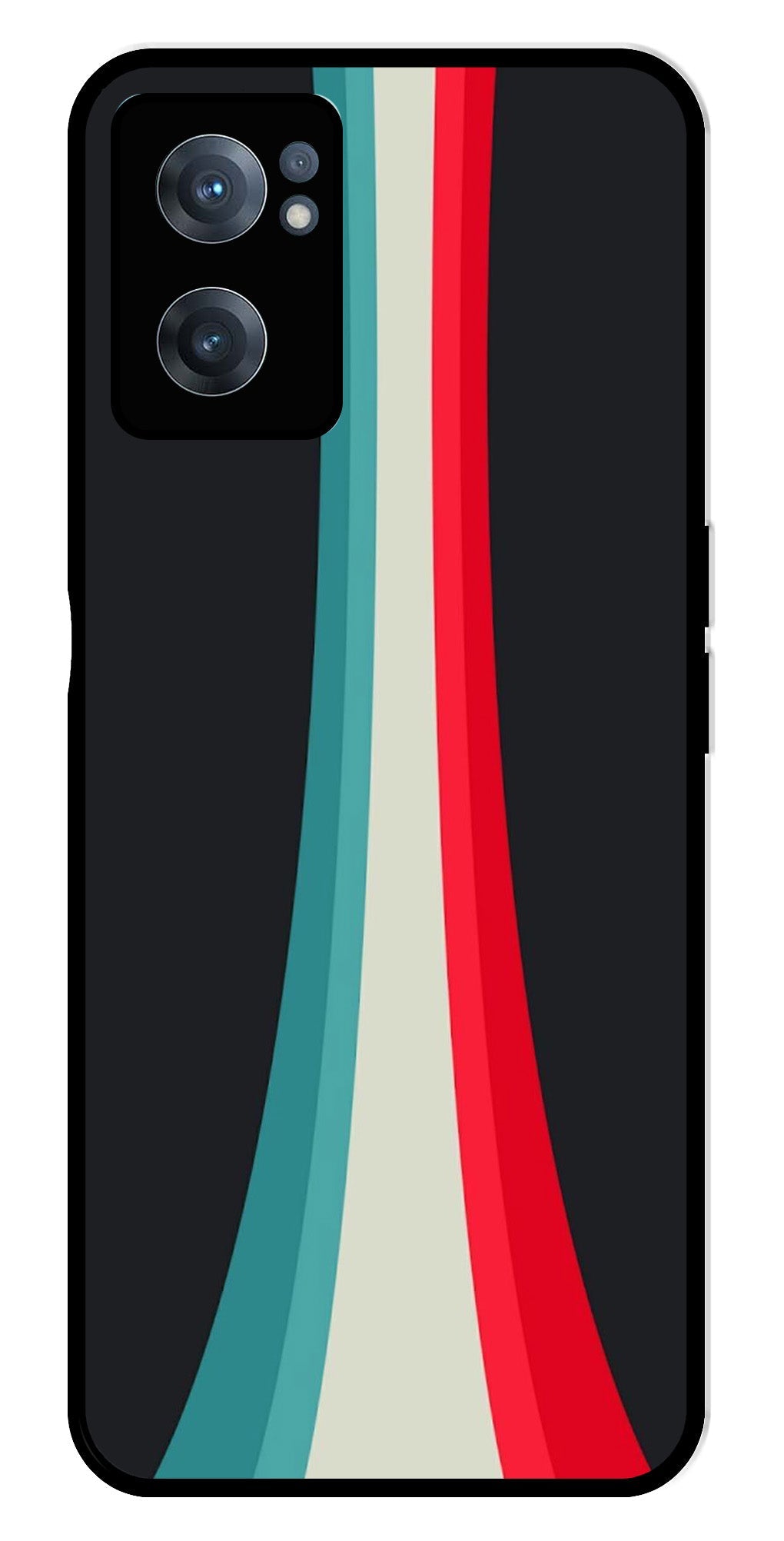 Modern Art Colorful Metal Mobile Case for OnePlus Nord CE 2 5G Modern Art Colorful Metal Mobile Case for OnePlus Nord CE 2 5G