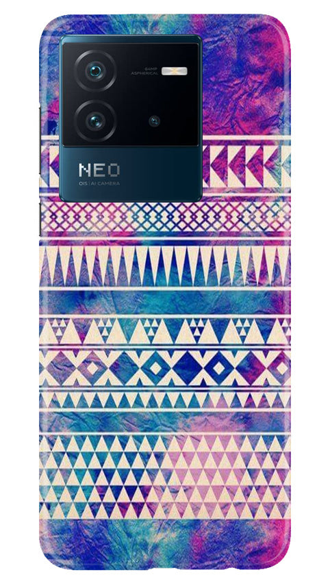 Modern Art Mobile Back Case for iQOO Neo 6 5G (Design - 8) Modern Art Case for iQOO Neo 6 5G