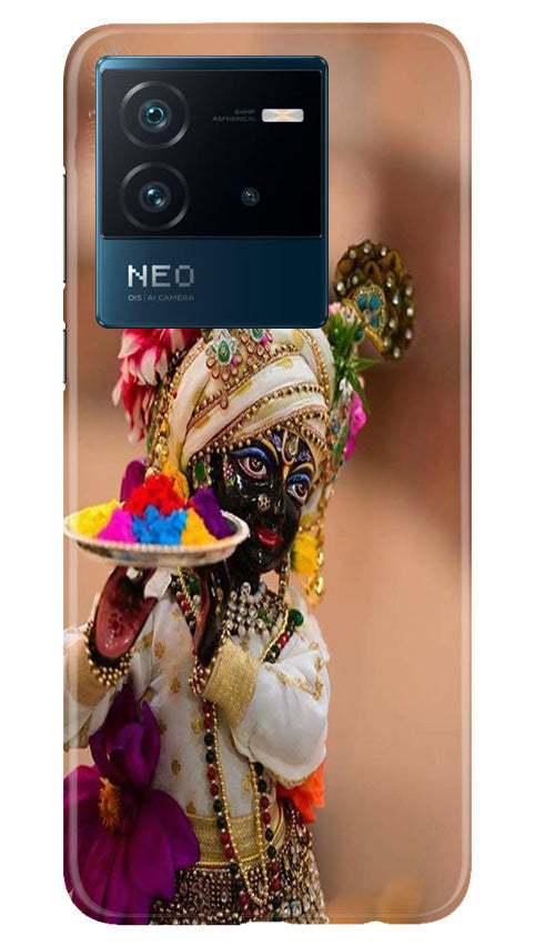Lord Krishna2 Mobile Back Case for iQOO Neo 6 5G (Design - 17) Lord Krishna2 Case for iQOO Neo 6 5G