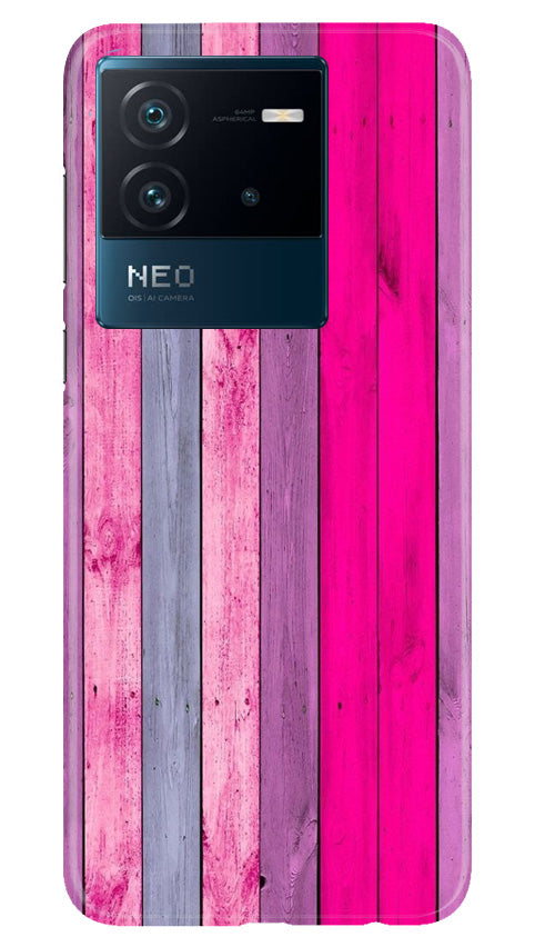 Wooden look Mobile Back Case for iQOO Neo 6 5G (Design - 24) Wooden look Case for iQOO Neo 6 5G