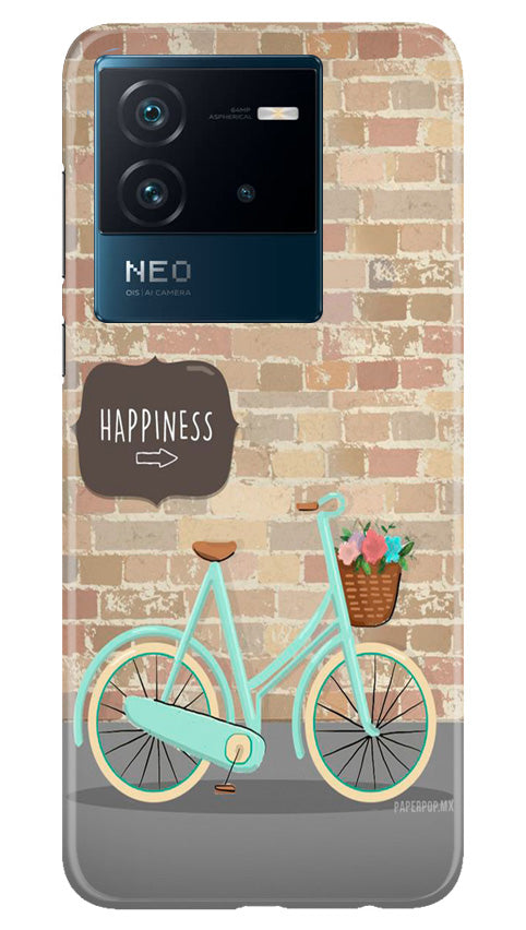 Happiness Mobile Back Case for iQOO Neo 6 5G (Design - 53) Happiness Case for iQOO Neo 6 5G