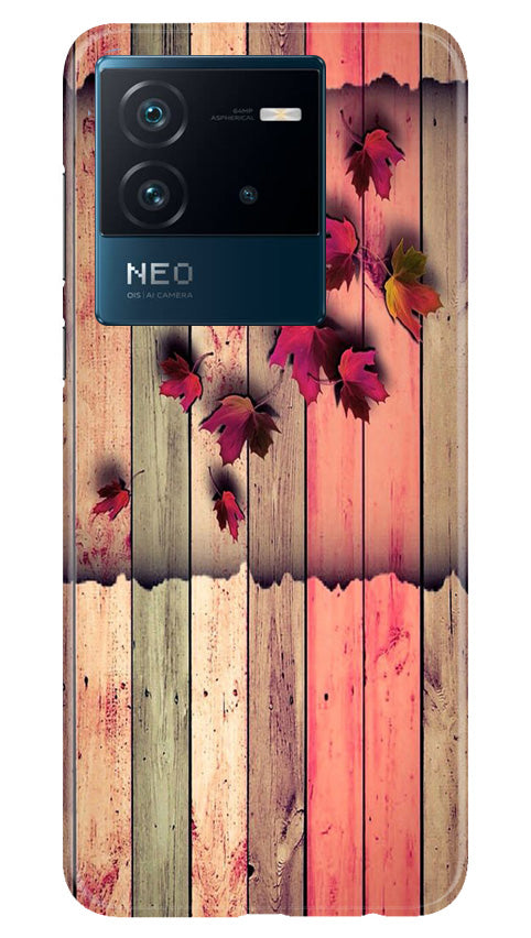 Wooden look2 Mobile Back Case for iQOO Neo 6 5G (Design - 56) Wooden look2 Case for iQOO Neo 6 5G