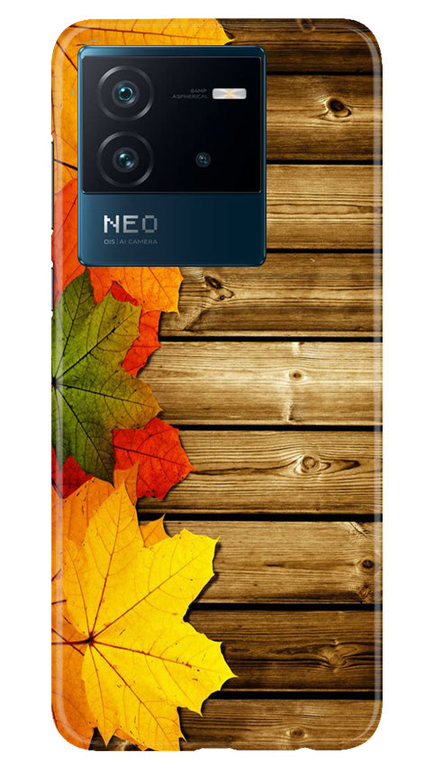 Wooden look3 Mobile Back Case for iQOO Neo 6 5G (Design - 61) Wooden look3 Case for iQOO Neo 6 5G