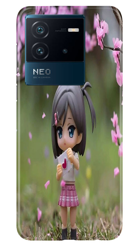 Cute Girl Mobile Back Case for iQOO Neo 6 5G (Design - 92) Cute Girl Case for iQOO Neo 6 5G