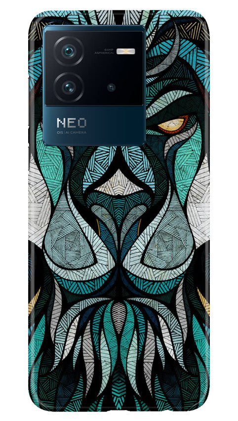 Lion Mobile Back Case for iQOO Neo 6 5G (Design - 97) Lion Case for iQOO Neo 6 5G