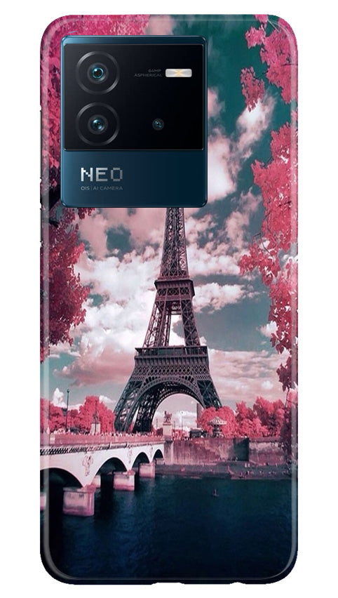 Eiffel Tower Mobile Back Case for iQOO Neo 6 5G (Design - 101) Eiffel Tower Case for iQOO Neo 6 5G (Design - 101)