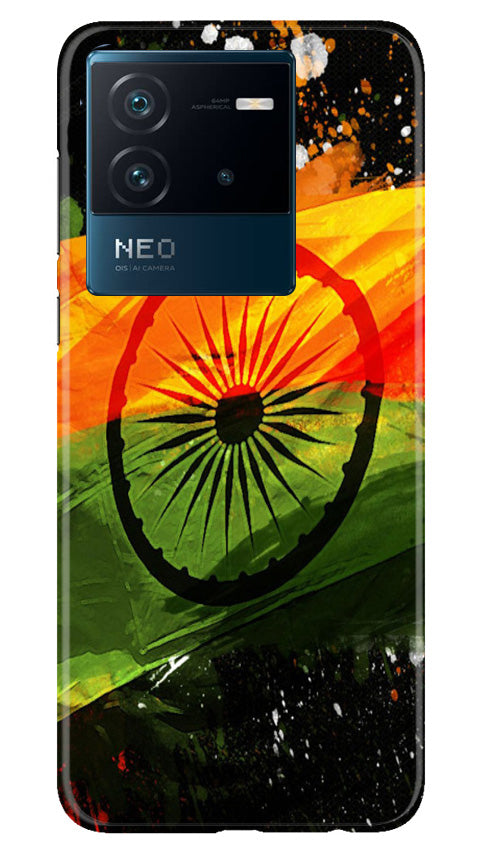 Indian Flag Mobile Back Case for iQOO Neo 6 5G (Design - 137) Indian Flag Case for iQOO Neo 6 5G (Design - 137)