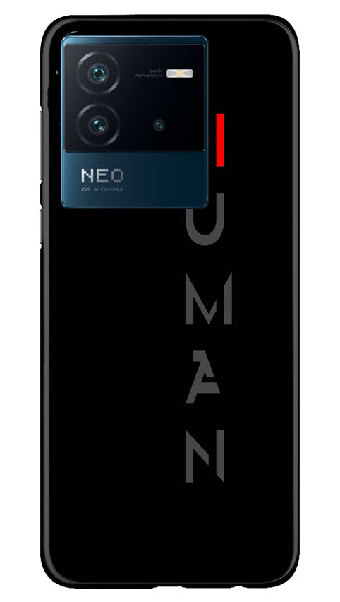 Human Mobile Back Case for iQOO Neo 6 5G (Design - 141) Human Case for iQOO Neo 6 5G (Design - 141)