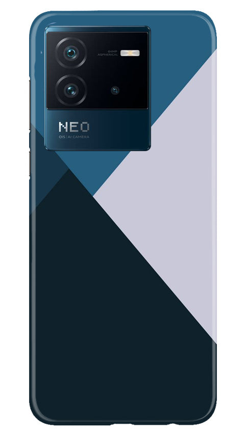 Blue Shades Mobile Back Case for iQOO Neo 6 5G (Design - 157) Blue Shades Case for iQOO Neo 6 5G (Design - 157)