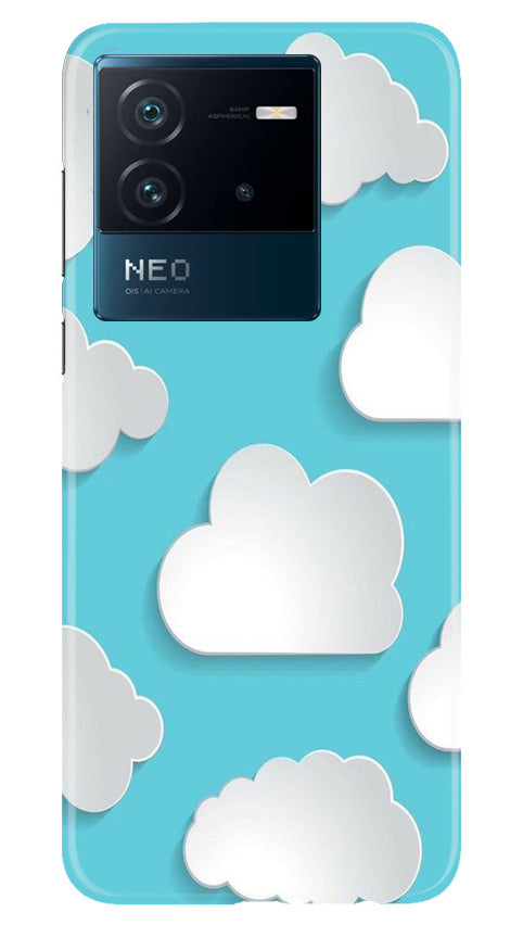 Clouds Mobile Back Case for iQOO Neo 6 5G (Design - 179) Clouds Case for iQOO Neo 6 5G (Design No. 179)